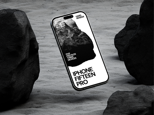 Download Dark iPhone Mockup