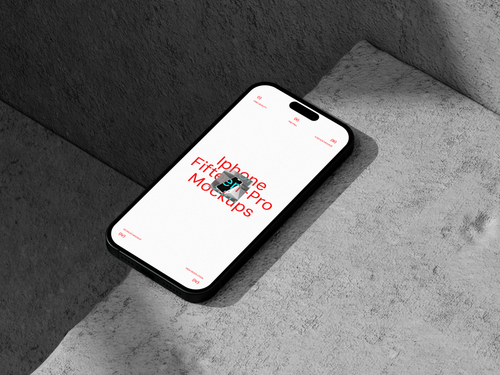Download iPhone Concrete Mockup