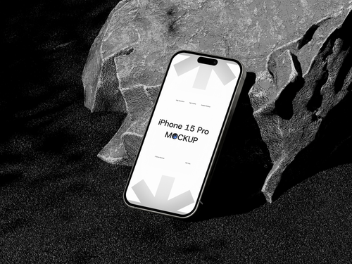 Free download iPhone Pro Rock and Sand